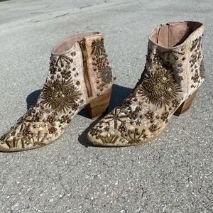 Rare Free People Night Out Ankle Boot